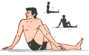 Vakrasana(Twist posture)